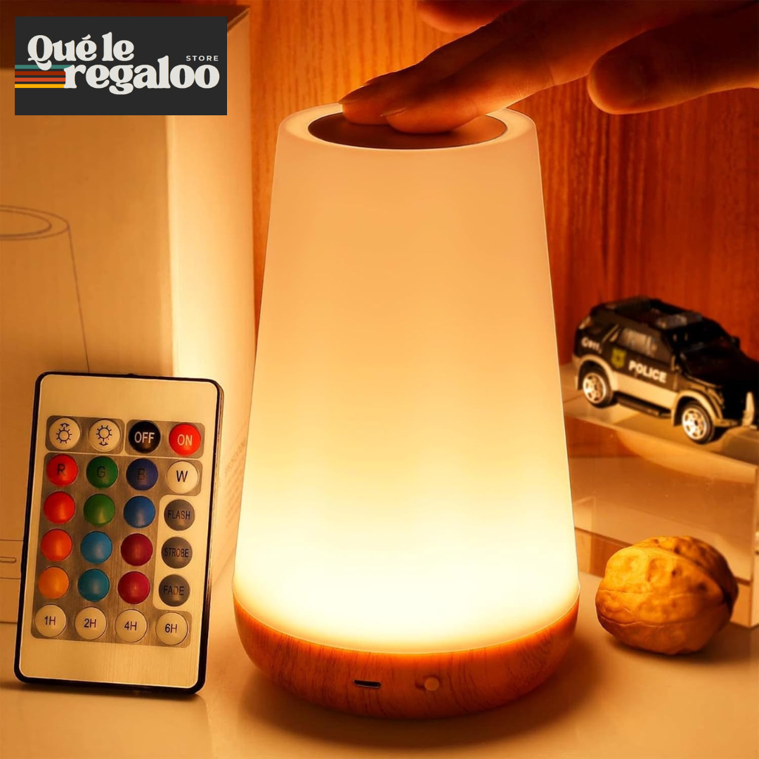 Lámpara touch portable a control remoto