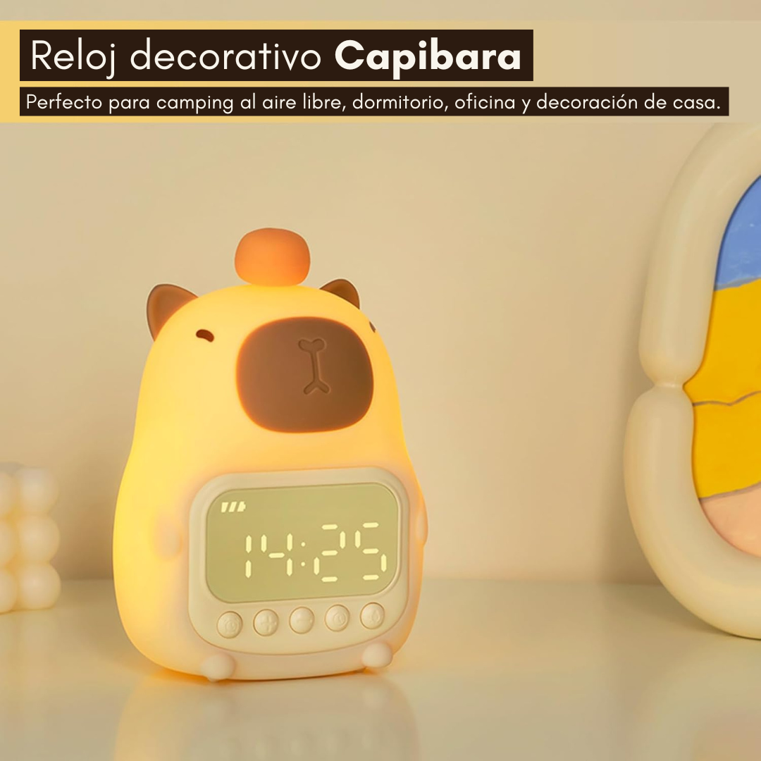 Reloj Decorativo Capibara