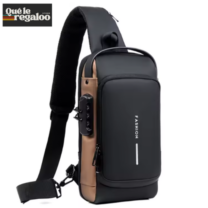 Bolso cruzado antirrobo | Bolsa de pecho para uso diario
